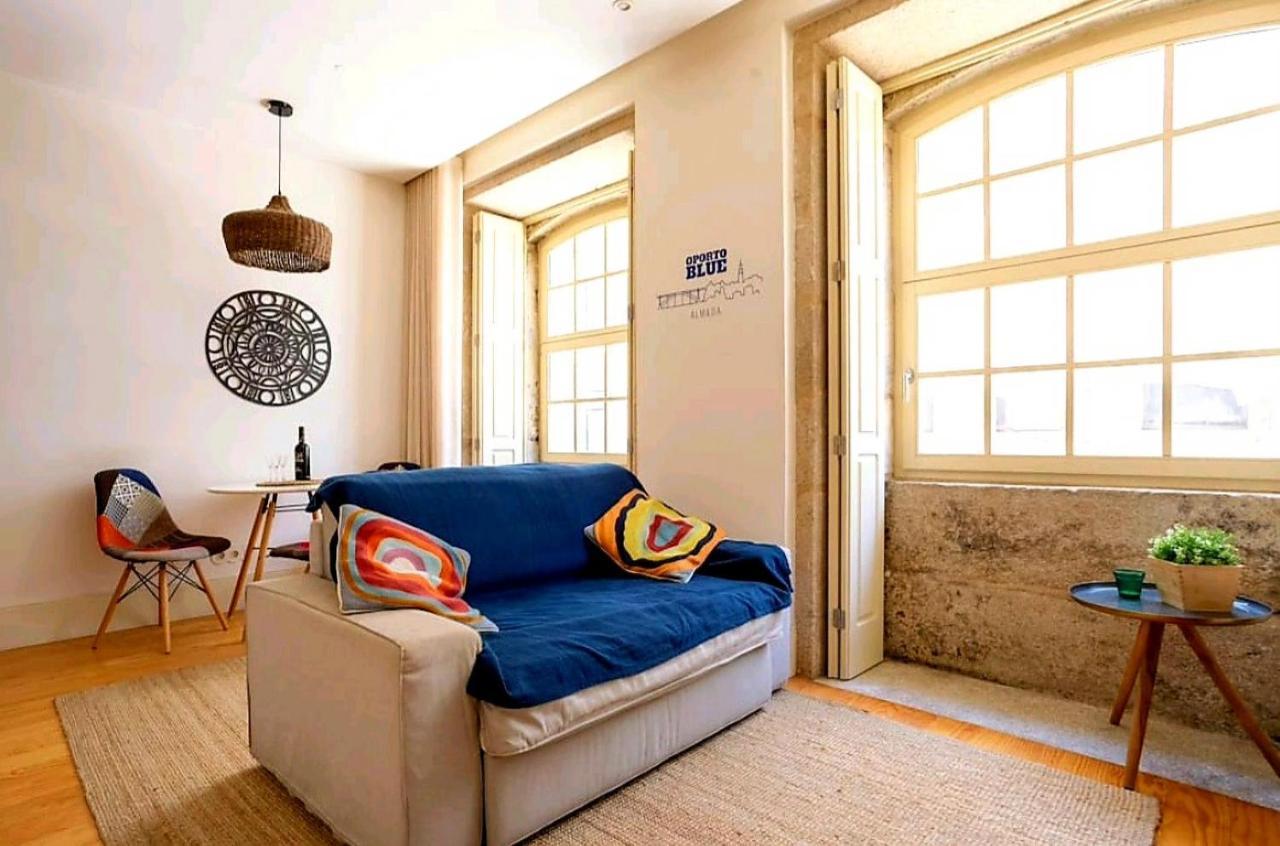 Oporto Blue Almada Daire Dış mekan fotoğraf